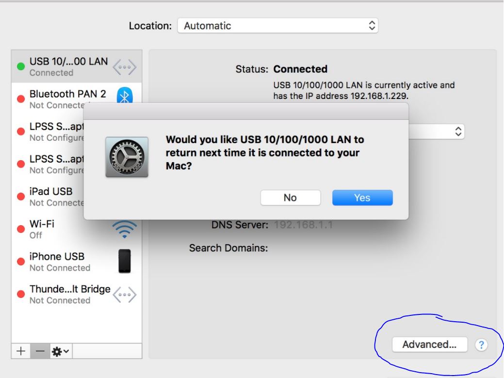 What to do when the USB-C ethernet adapter for your Mac doesn't work out of  the box [UPDATED] : Global Nerdy