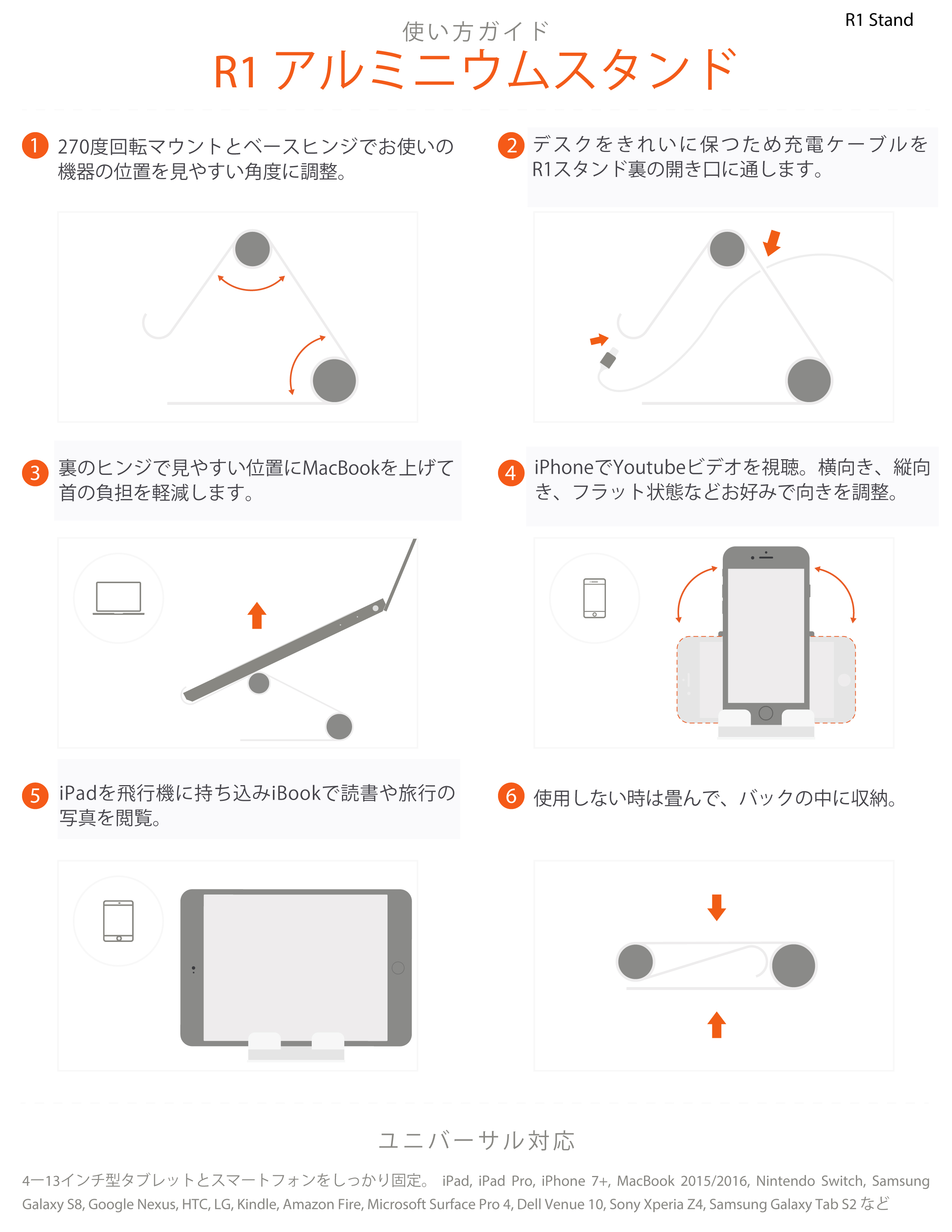 クィックガイド Satechi