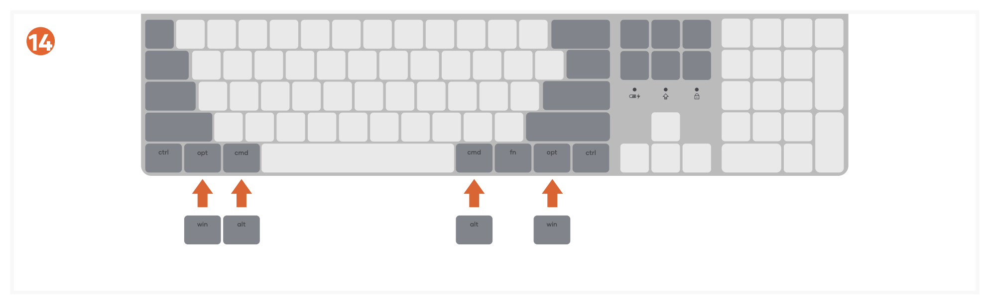 SM3 Slim Mechanical Backlit Bluetooth Keyboard | ST-KSM3LT-EN (Light) ST-KSM3DK-EN (Dark) Quick Start Guide step 15: To reset all device connections o