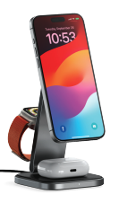 Satechi 3-in-1 Foldable Qi2 Wireless Charging Stand