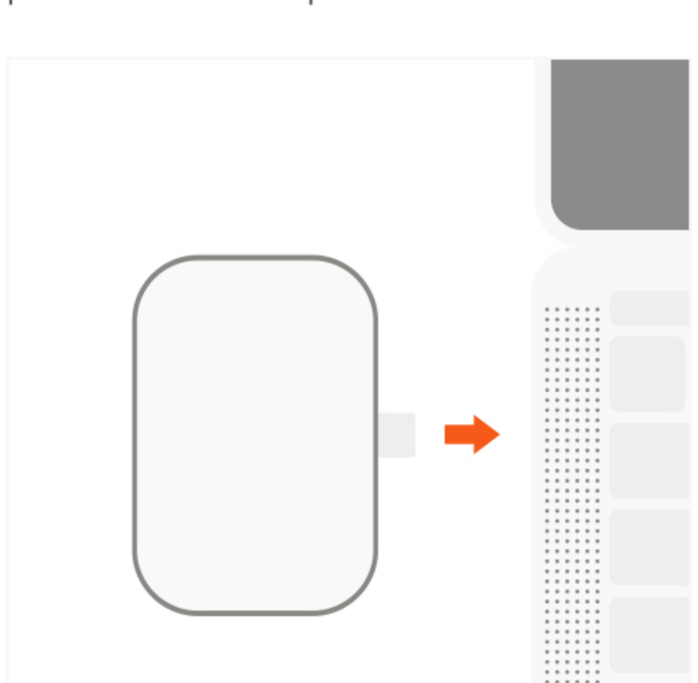 USB-C Wireless Charging Dock for AirPods (ST-TCWCDM) Quick Start Guide step 1: Plug the Wireless Charging Dock into a powered USB-C port