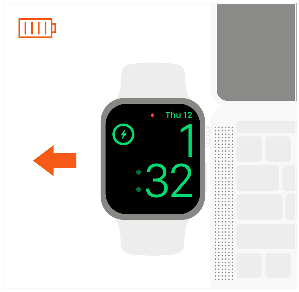 USB-C Magnetic Charging Dock for Apple Watch (ST-TCMCAWM) Quick Start Guide step 4: Remove Apple Watch from module when fully charged.