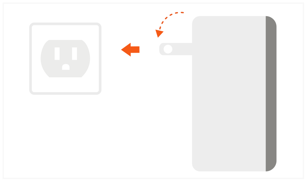 108W USB-C 3-Port GaN Wall Charger (ST-TC108WM) Quick Start Guide step 1: Plug the charger directly to a power outlet.