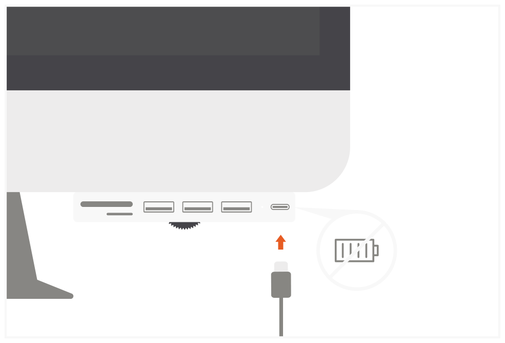 Aluminum Type-C Clamp Hub Pro (ST-TCIMHS / ST-TCIMHM) Quick Start Guide step 6: USB-C port can be used for data transfer only. Charging through USB-C port is not supported.