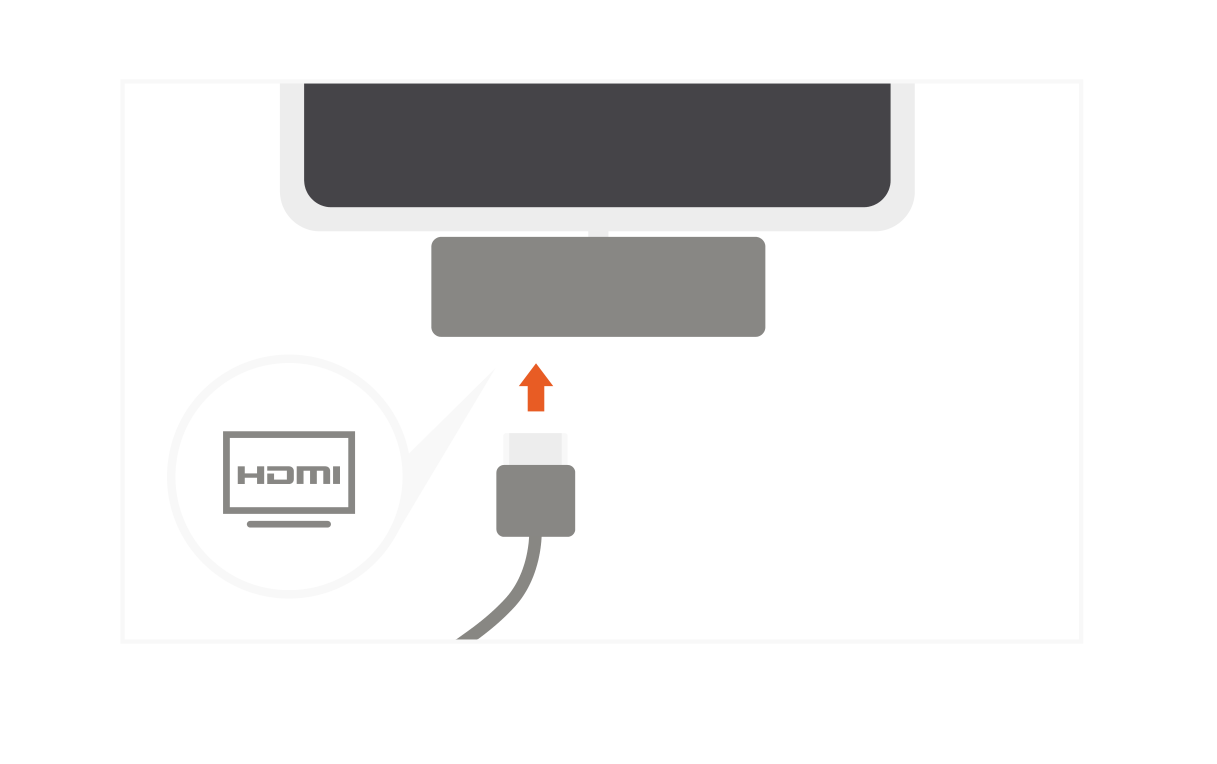 Aluminum Type-C Mobile Pro Hub Adapter Quick Start Guide step 3: Connect an HDMI external display to the hub’s HDMI port.