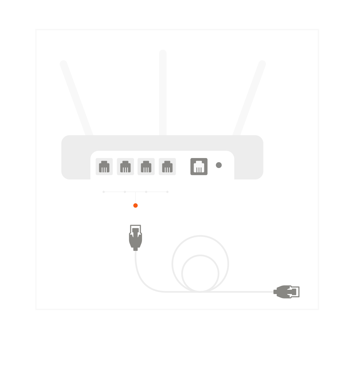 Type-C 2-in-1 USB Hub with Ethernet (ST-TC2N1USB31AS ST-TC2N1USB31AM) Quick Start Guide step 1: Plug Ethernet cable into a LAN port of your modem or router.