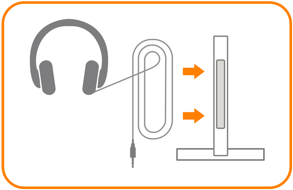 Aluminum USB 3.0 Headphone Stand (ST-UCHSHM) Quick Start Guide step 5: Use cable organizer on the back of the Headset Stand to get rid of long messed cables.