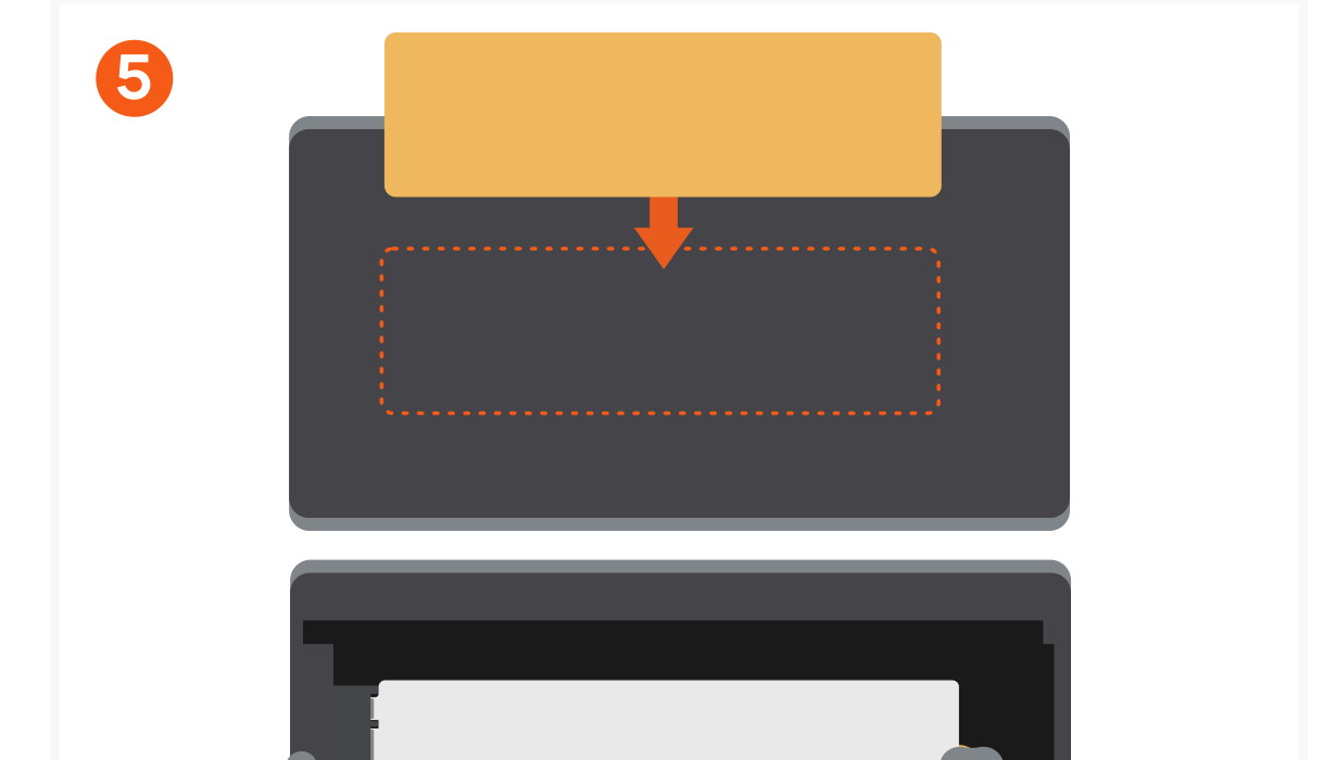 USB4 NVMe SSD Pro Enclosure (ST-EU4NPM) Quick Start Guide step 5: To apply the included thermal pad peel the blue film and attach the pad to the top cover of the enclosure. Rem