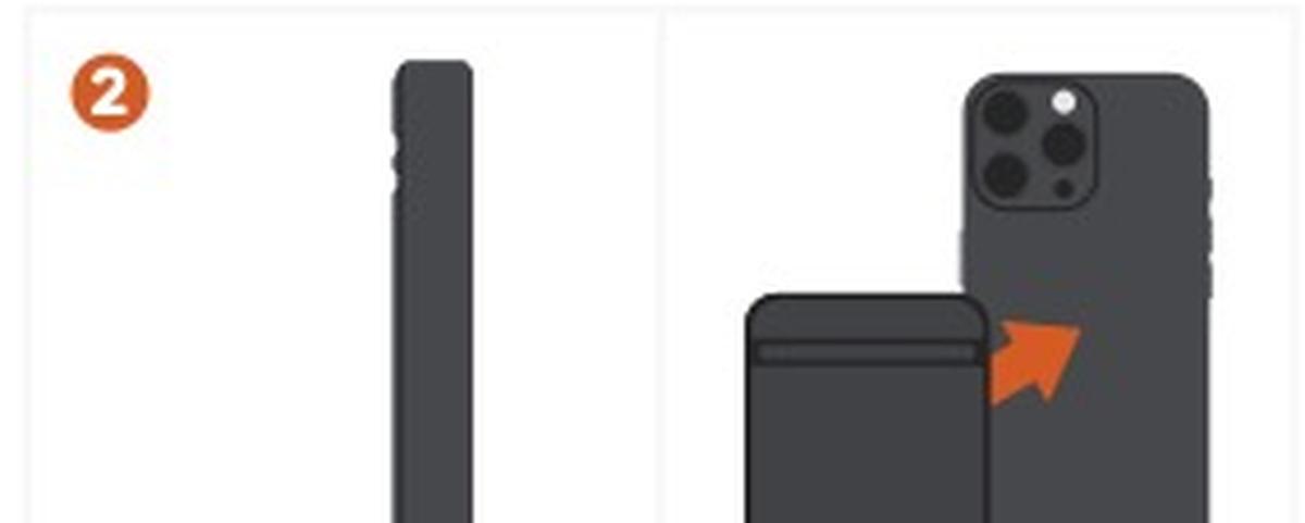 OntheGo™ Power Bank (10K) (ST-B10Q2SK ST-B10Q2SW ST-B10Q2SR) Quick Start Guide step 2: Turn on the power bank by pressing the side button once or attaching your phone.