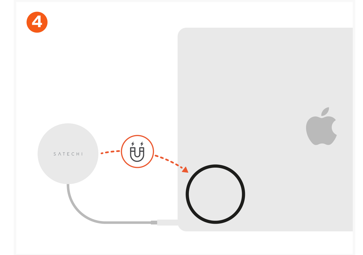 OntheGo™ 5-in-1 Multiport Adapter (ST-POTG5S ST-POTG5P ST-POTG5B ST-POTG5Y) Quick Start Guide step 4: Attach the OntheGo 5-in-1 Adapter to the ring and connect your devices.