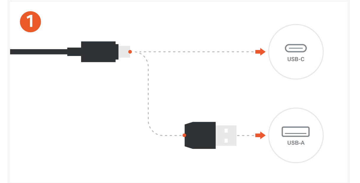 SLIM LX3 WIRED KEYBOARD (ST-KULX3C/S) Quick Start Guide step 1: Connect Keyboard
