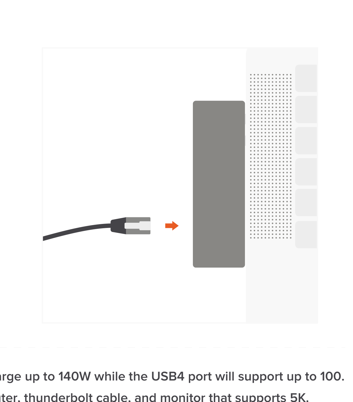 Pro Hub Mini (ST-UCPHMIM ST-UCPHMIS) Quick Start Guide step 4: Connect an RJ45 network cable to the adapter’s Gigabit Ethernet port.