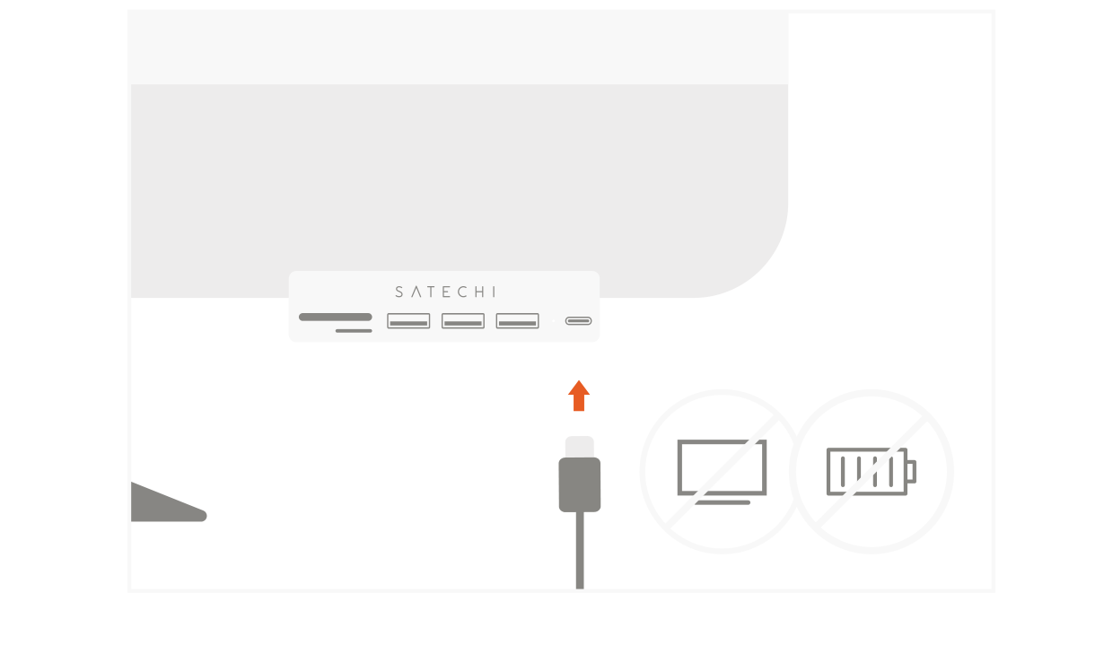USB-C Clamp Hub for 24