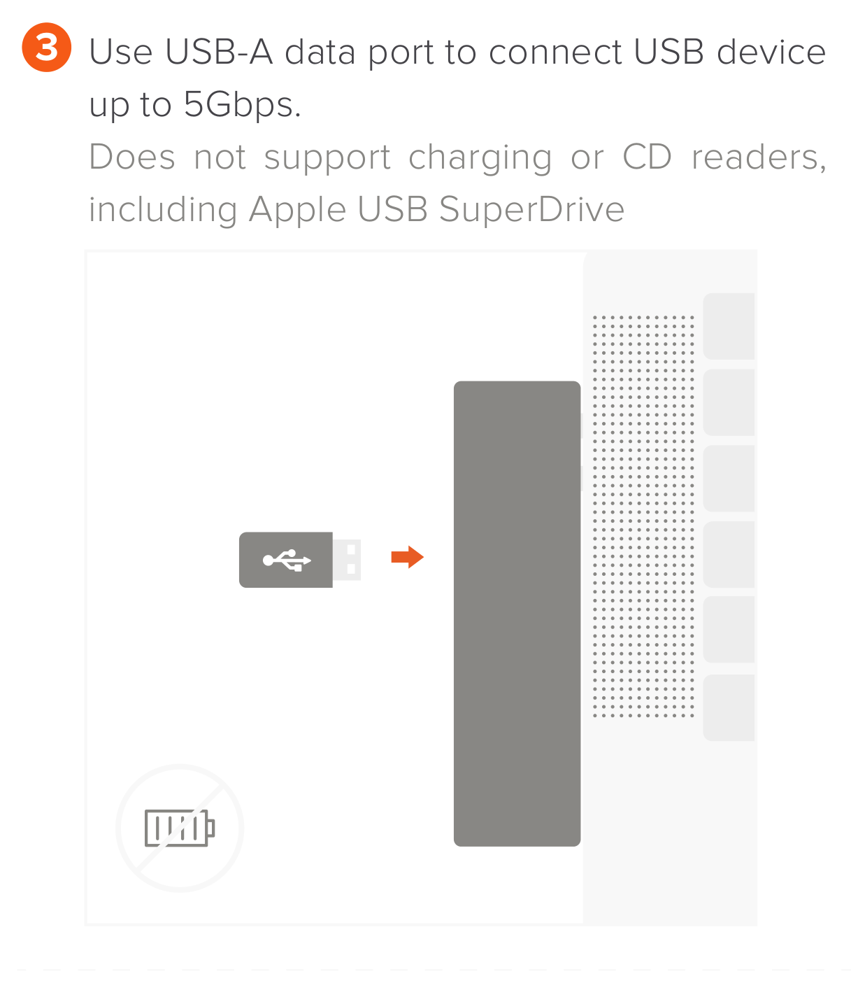 Pro Hub Max (ST-UCPHMXM ST-UCPHMXS) Quick Start Guide step 3: The MagSafe 3 port on the MacBook Pro 16 inch will charge at up to 140w while the USB4 port will support up to
