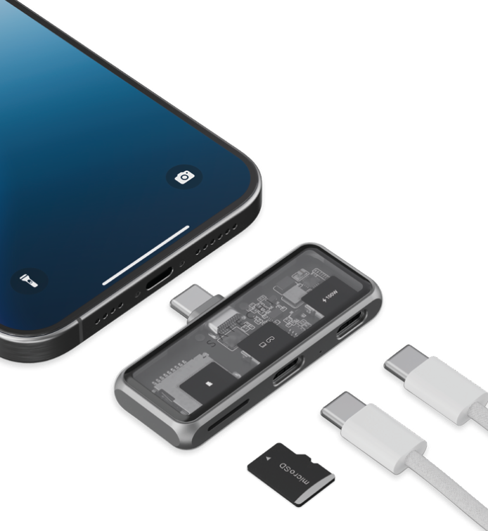 Satechi Mobile XR Hub with microSD Reader