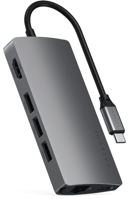 Satechi Type-C Multi-Port Adapter 4K with Ethernet V2